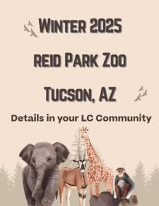 Reid Park Zoo flyer
