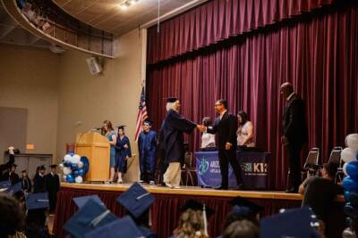 Student at their graduation