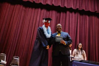 Student at their graduation