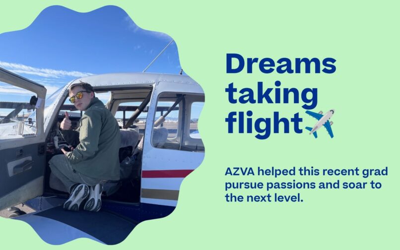 Arizona Virtual Academy Senior Graduates Early with Pilot License Already in Hand